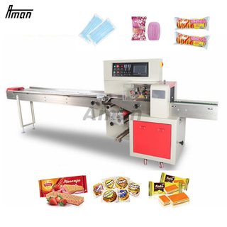 Automatische Kissenbeutel-Kuchen-Instant-Nudelbrot-Keks-Verpackungsmaschine
